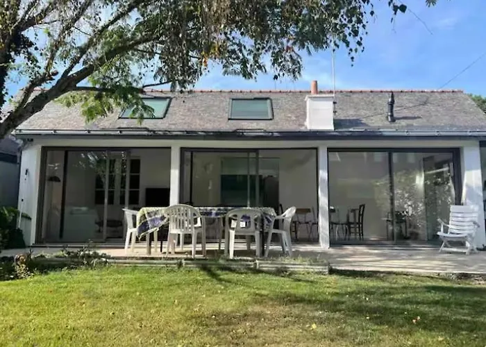 Charmante Maison De Vacances, Idealement Placee A 8 Min A Pied De La Plage Et Des Commerces